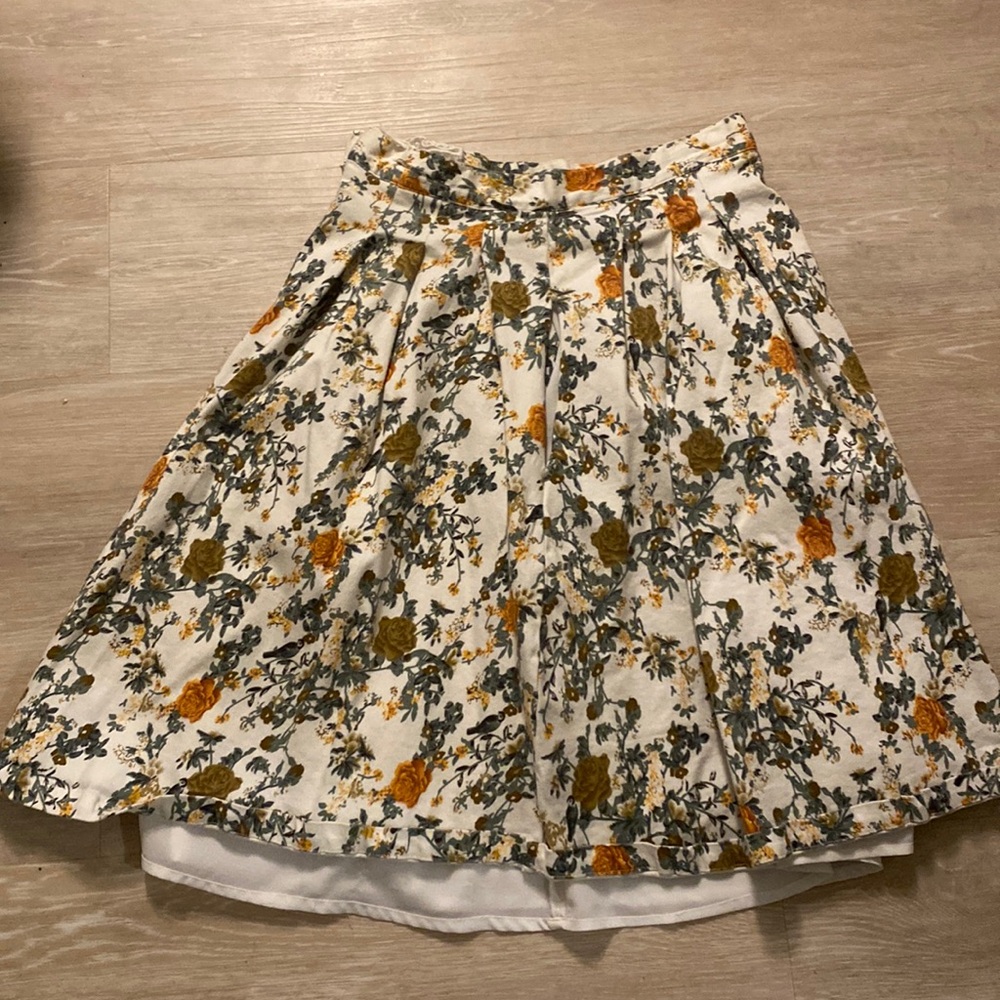 Modcloth Anthropological Solution Midi Skirt